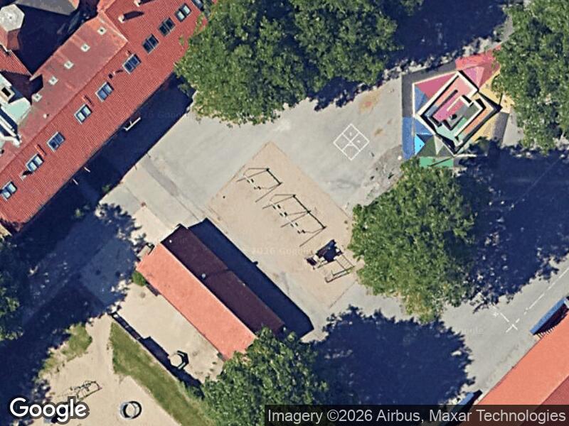 Satellitfoto af Legepladsen v. Glentevej