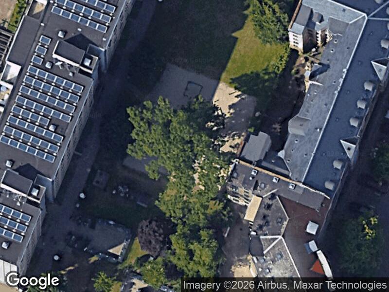 Satellitfoto af Legepladsen v. Prinsesse Maries Alle