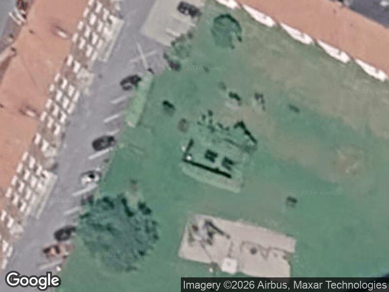 Satellitfoto af Legepladsen v. Bjarkesvej