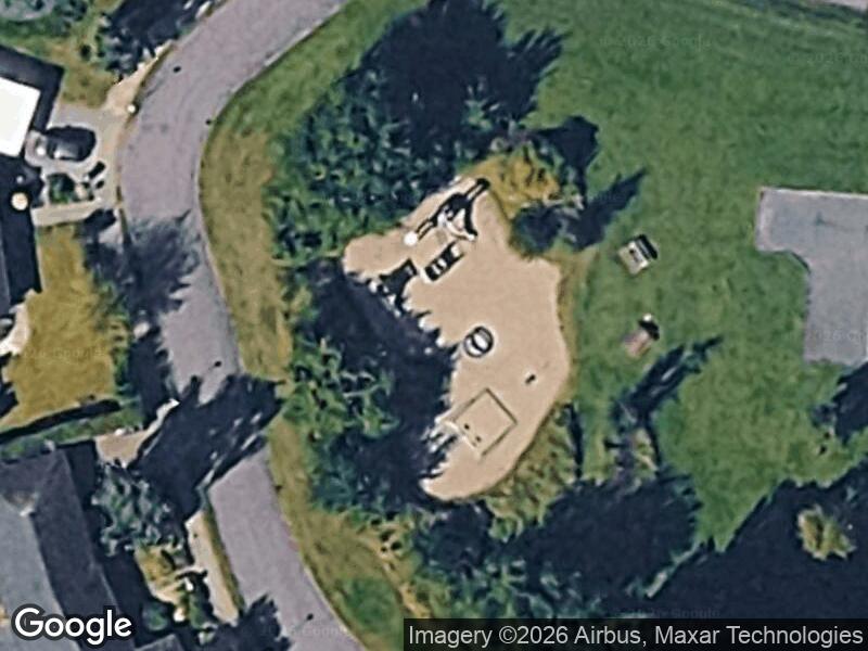 Satellitfoto af Legepladsen v. Søhøjen