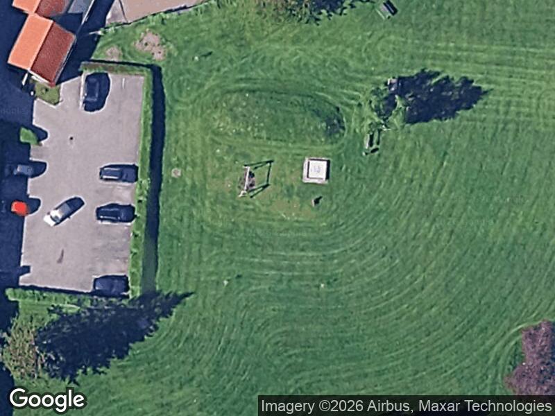 Satellitfoto af Legepladsen v. Kornvænget
