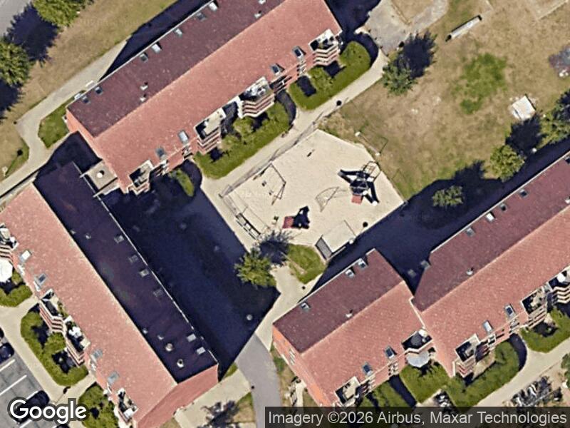 Satellitfoto af Legepladsen v. Sigynsgade