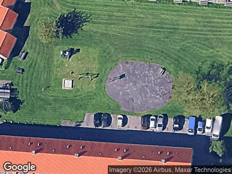Satellitfoto af Legepladsen v. Kornvænget