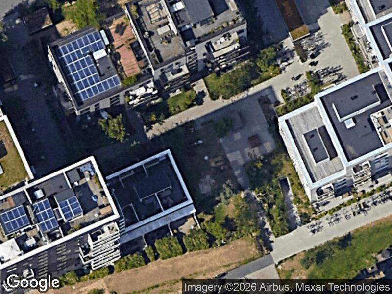 Satellitfoto af Legepladsen v. Strandlodsvej