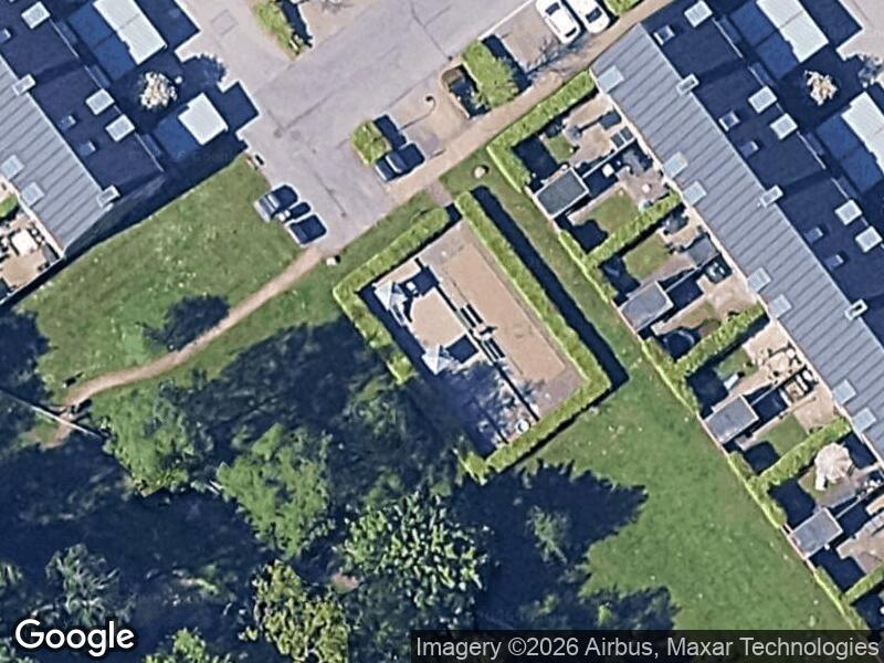 Satellitfoto af Legepladsen v. Strandhaven