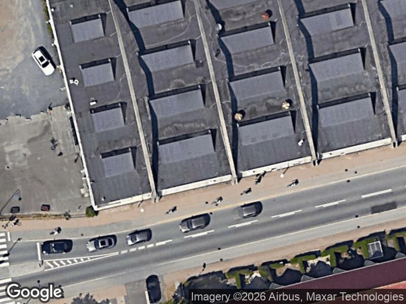 Satellitfoto af Kastrup havn