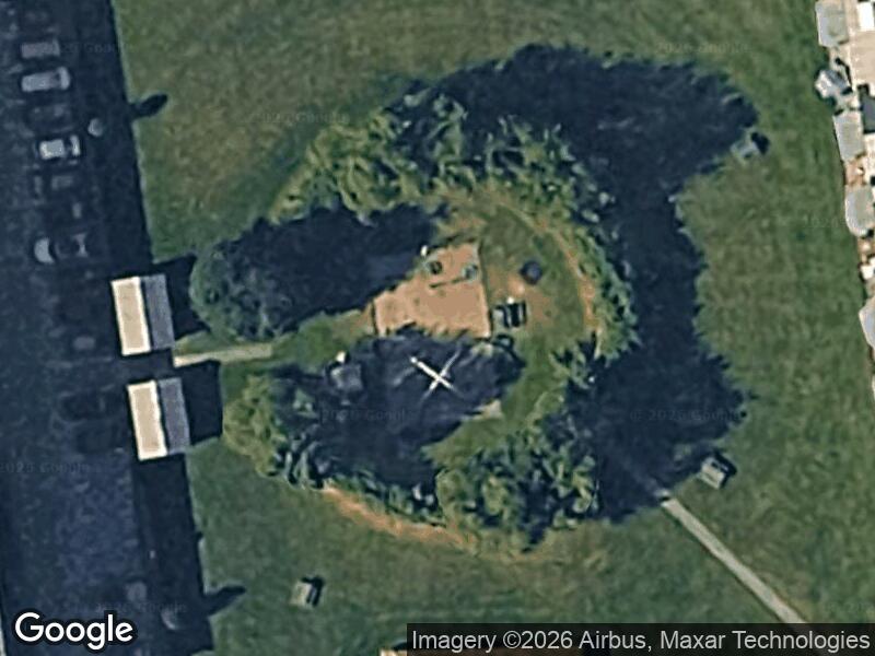 Satellitfoto af Legepladsen v. Roskildevænget