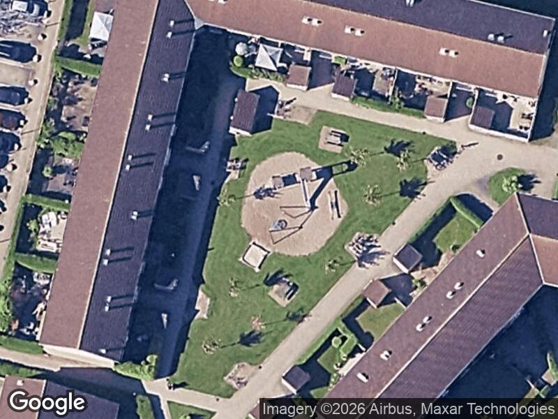 Satellitfoto af Legepladsen v. Søjlegården