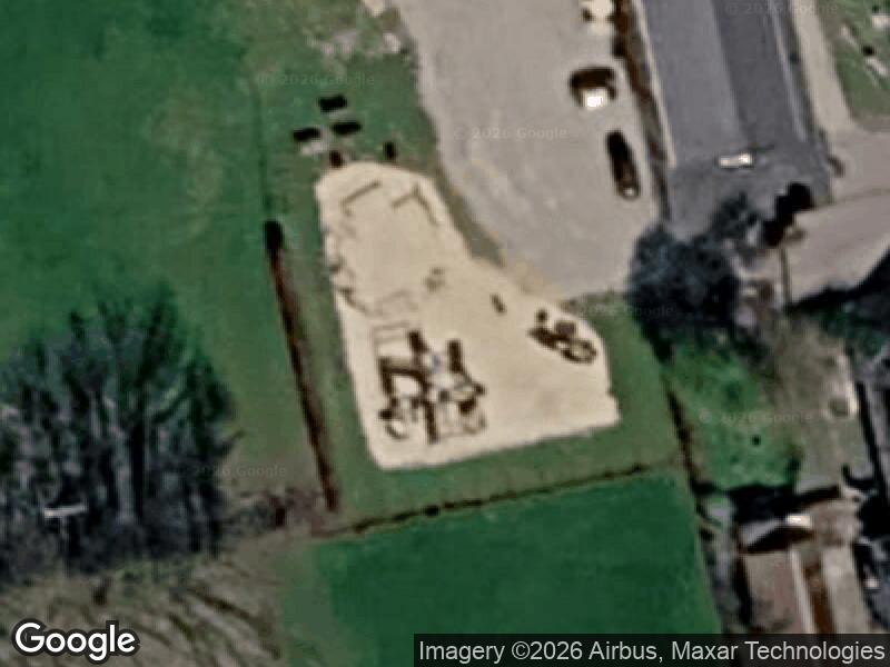 Satellitfoto af Legepladsen v. Bækvej