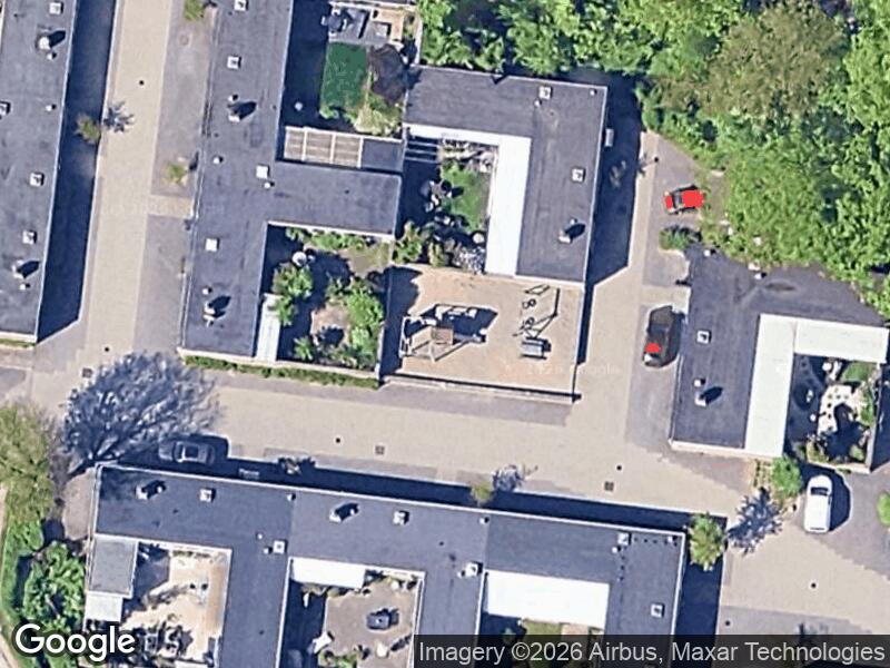 Satellitfoto af Legepladsen v. Højbovænge