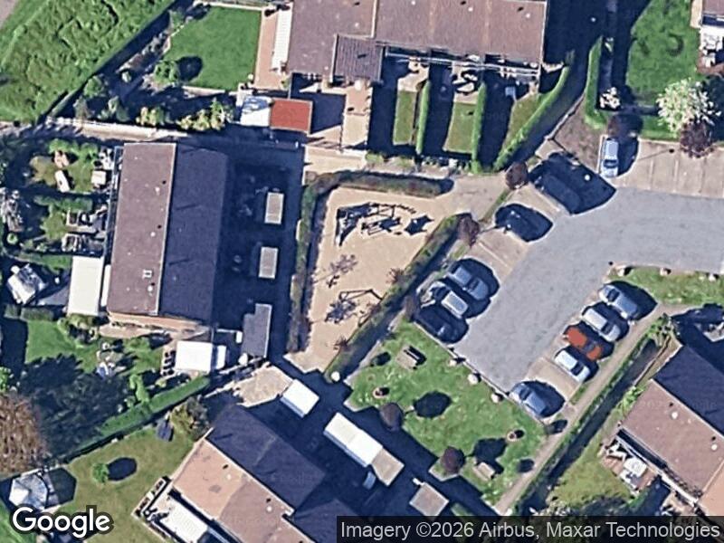 Satellitfoto af Legepladsen v. Grønnegården