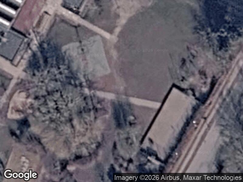 Satellitfoto af Legepladsen ved Uglegårdsskolen (Øst)