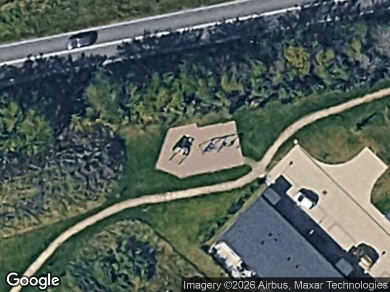 Satellitfoto af Legepladsen v. Baunebakken