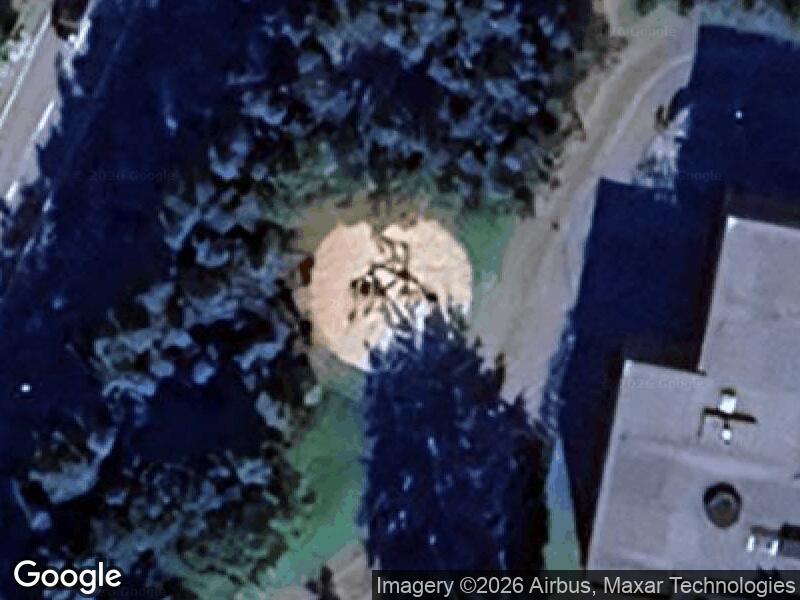 Satellitfoto af Legepladsen v. Kærvej