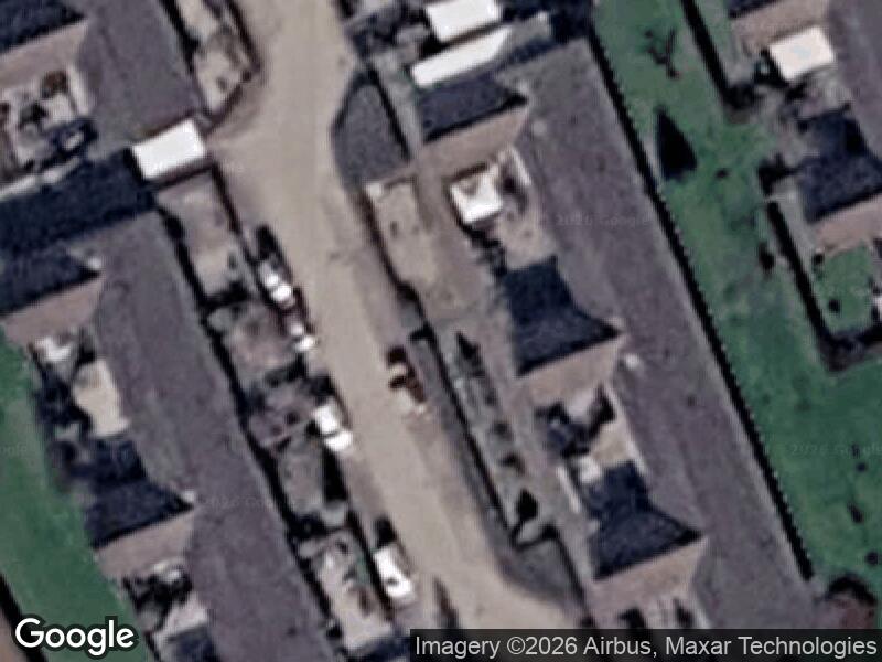 Satellitfoto af Legepladsen v. Kirkeleddet