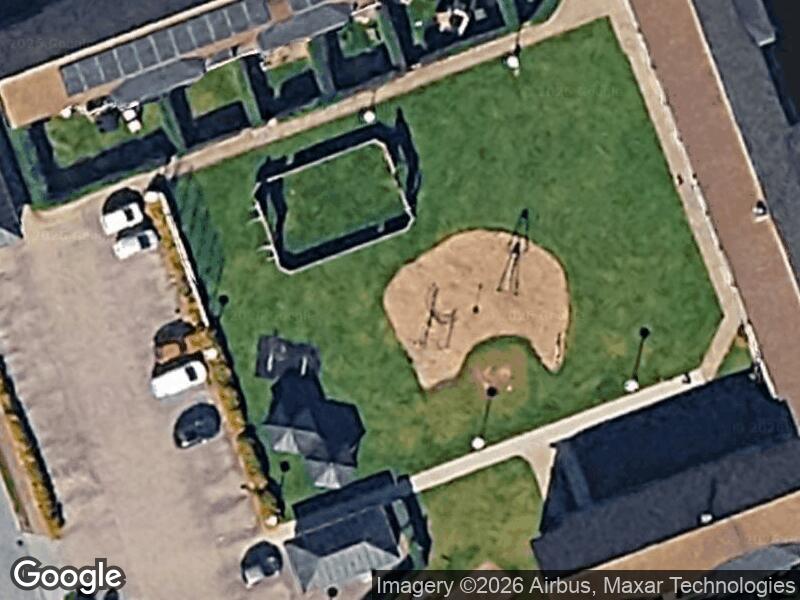 Satellitfoto af Legepladsen v. Sandkæret
