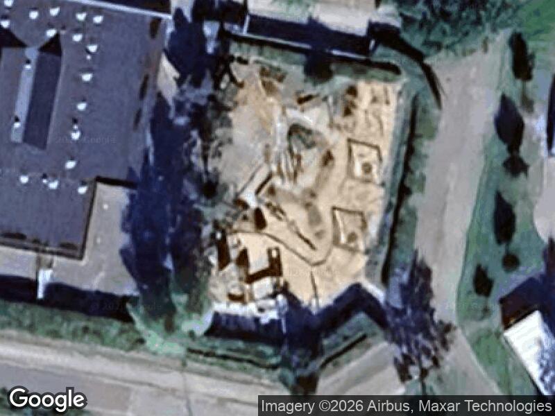 Satellitfoto af Legepladsen v. Kærvej