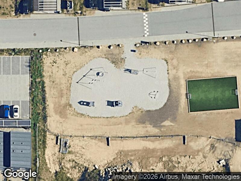 Satellitfoto af Legepladsen v. Høiriisgårdsvej