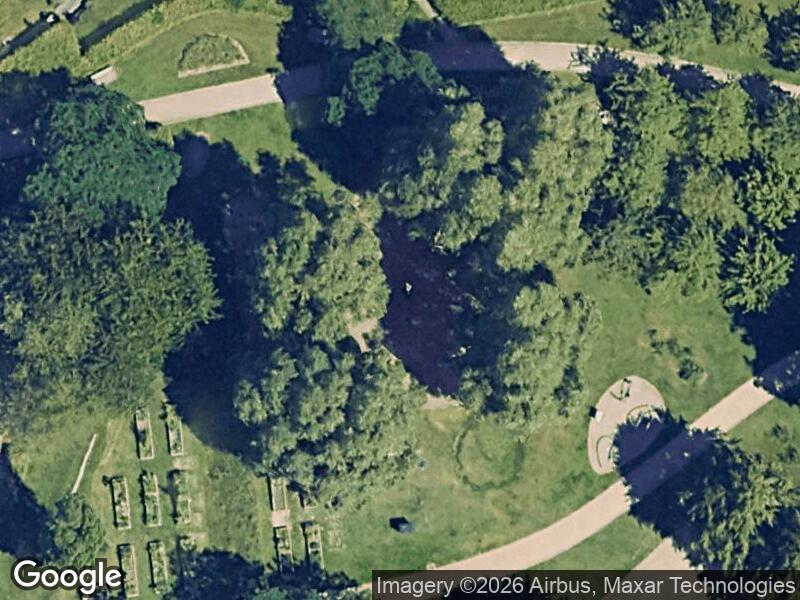 Satellitfoto af Legepladsen i Frederiksbjerg Bypark
