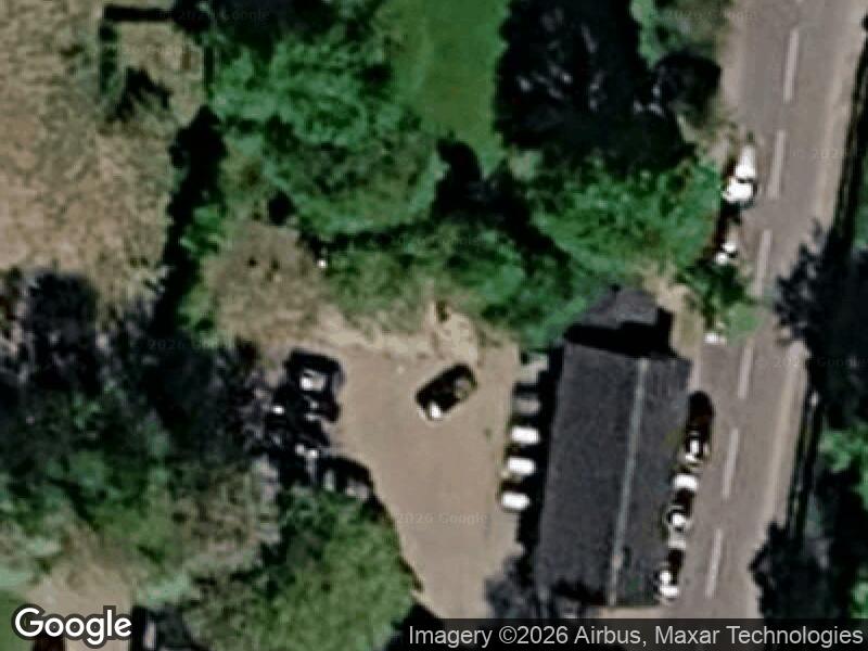 Satellitfoto af Legepladsen ved Dons Forsamlingshus