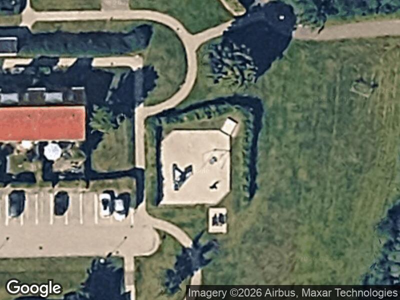 Satellitfoto af Legepladsen v. Langbjerg Park