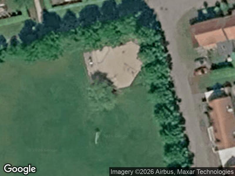 Satellitfoto af Legepladsen i Bypark Øst