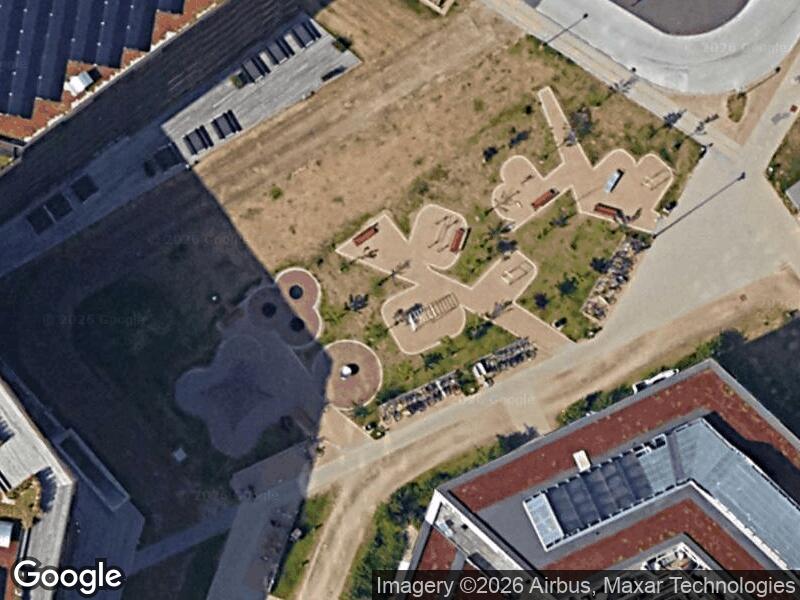 Satellitfoto af Legepladsen v. Havneholmen