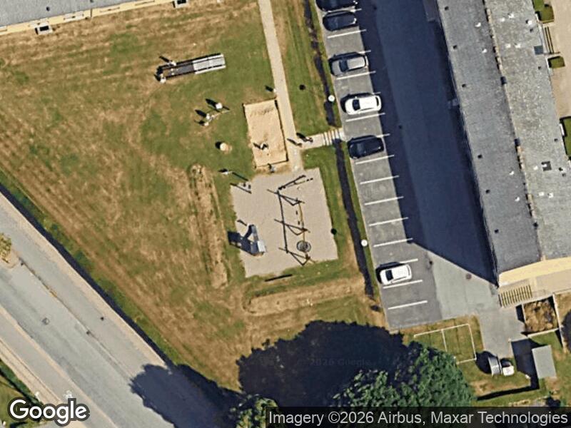 Satellitfoto af Legepladsen v. Riishøjsvej