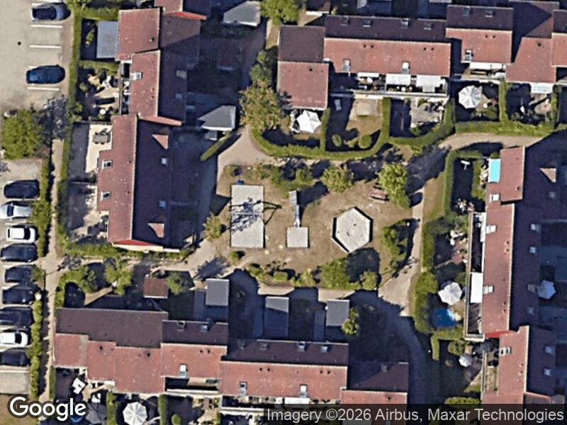 Satellitfoto af Legepladsen v. Vadgårdsvej