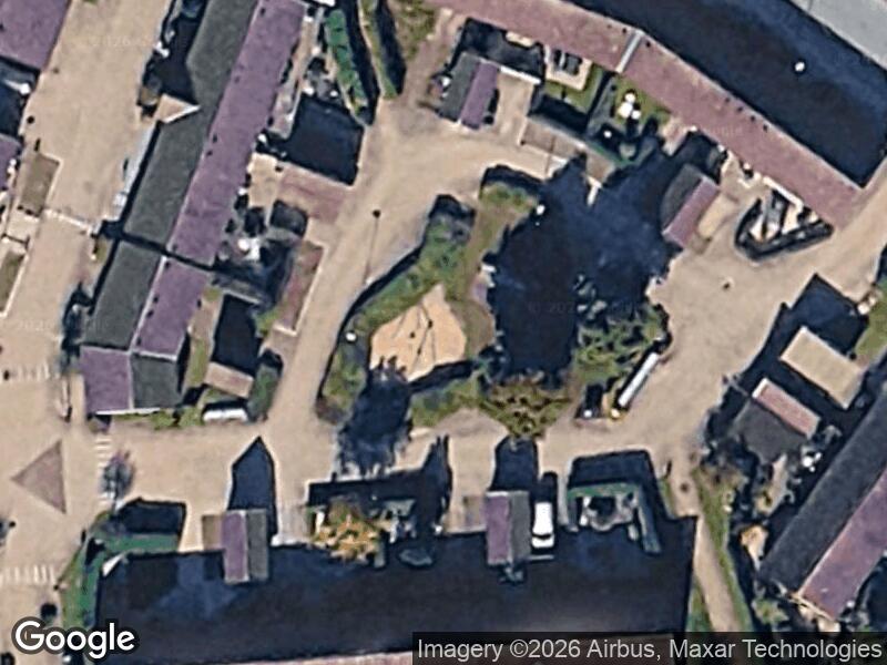 Satellitfoto af Legepladsen v. Uglehøjen