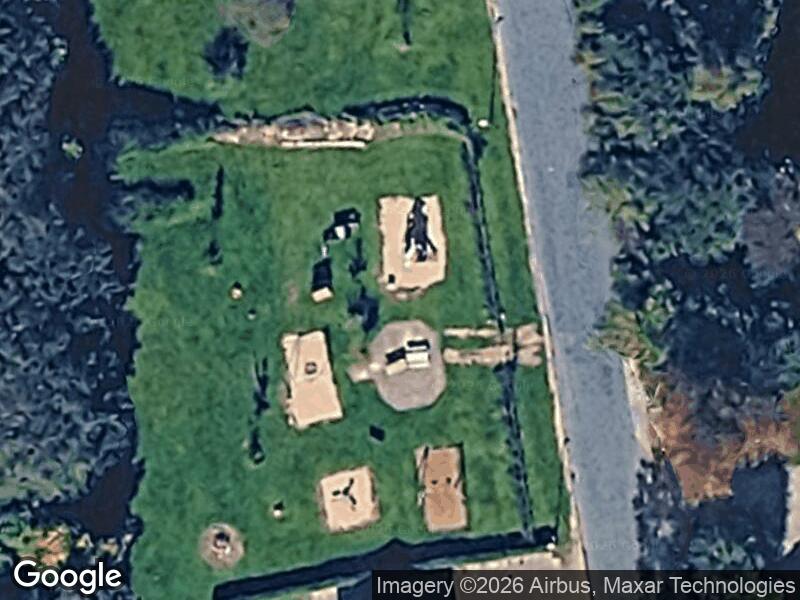 Satellitfoto af Legepladsen v. Præstegårdsvej