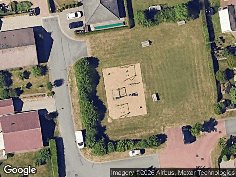 Satellitfoto af Legepladsen v. Græshoppevænget