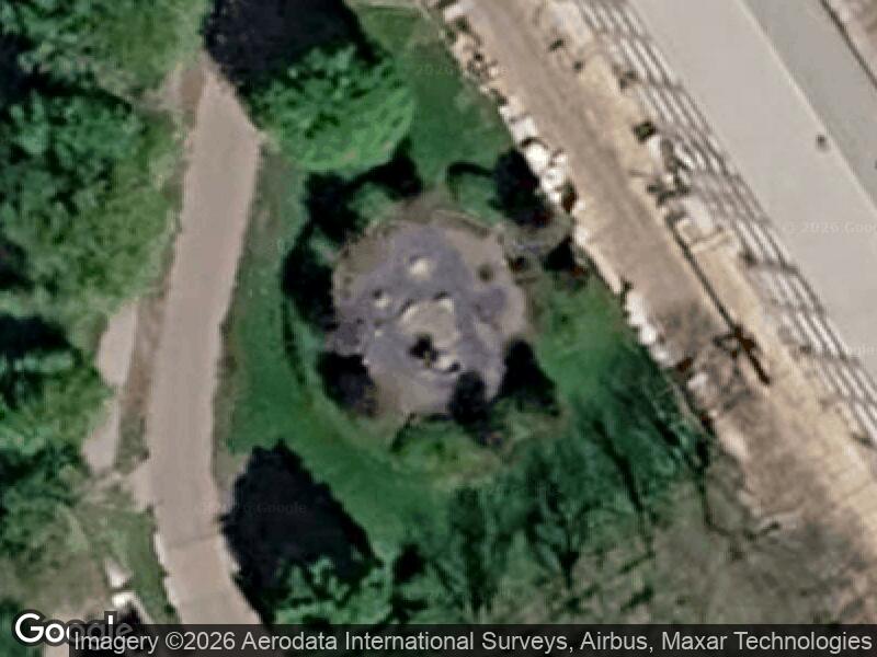 Satellitfoto af Legepladsen v. Søndre Parkvej