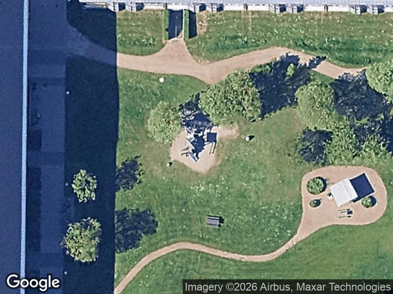 Satellitfoto af Legepladsen v. Hedeparken