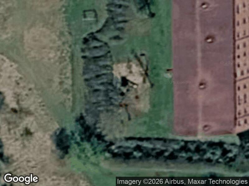Satellitfoto af Hostrupvængets legeplads