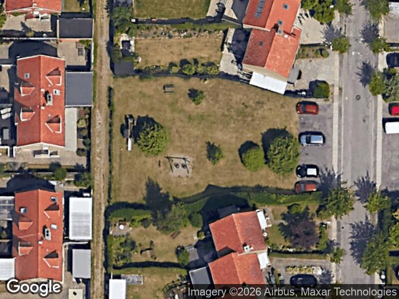 Satellitfoto af Legepladsen v. Jacob Appels Alle