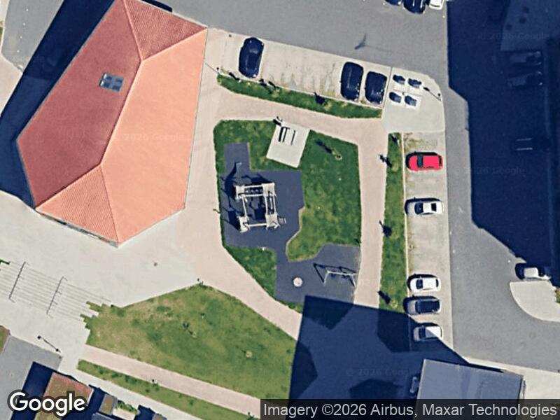 Satellitfoto af Legepladsen v. Hvidkildevej
