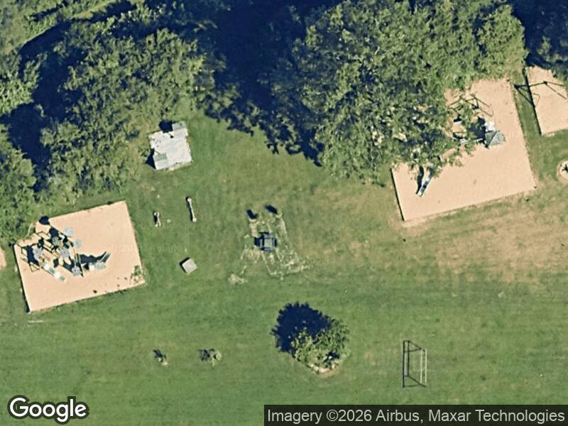 Satellitfoto af Legepladsen v. Rundhøj Allé