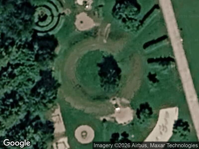 Satellitfoto af Bygholm Park legeplads