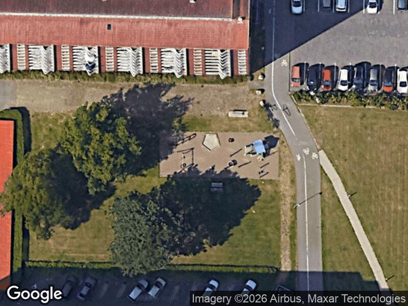 Satellitfoto af Legepladsen v. Gillesager