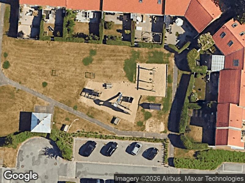 Satellitfoto af Legepladsen v. Klokkestabelen