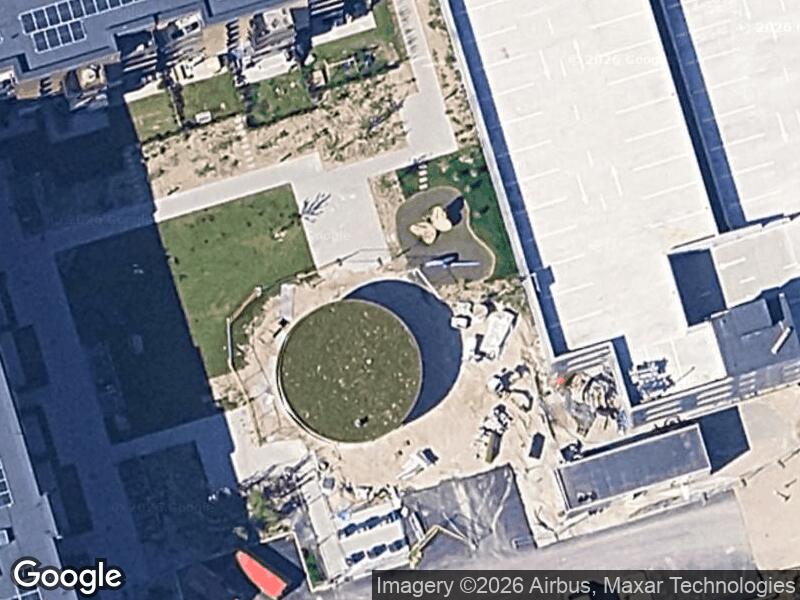 Satellitfoto af Legepladsen v. Elementfabrikken