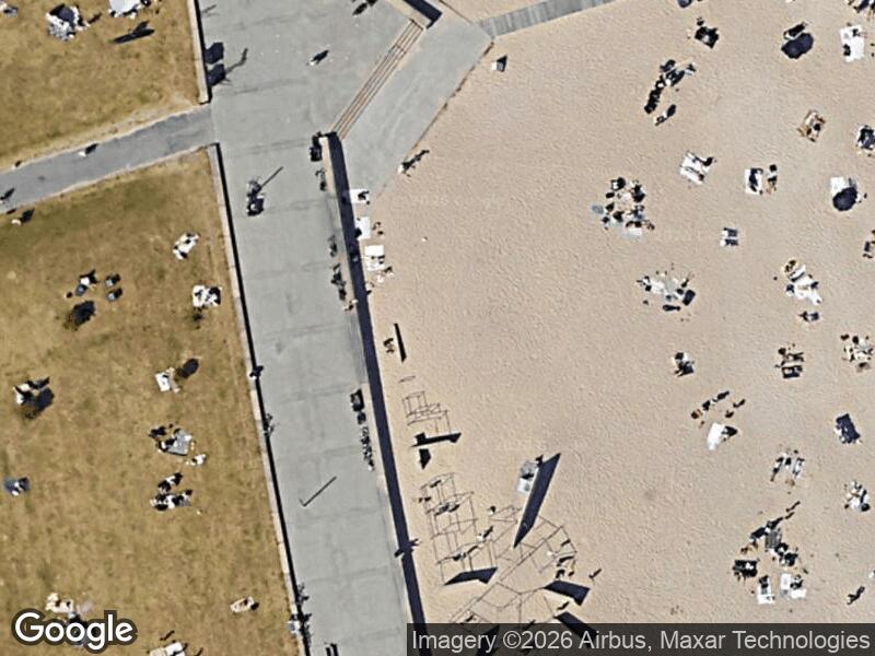 Satellitfoto af Legepladsen v. Havkajakvej