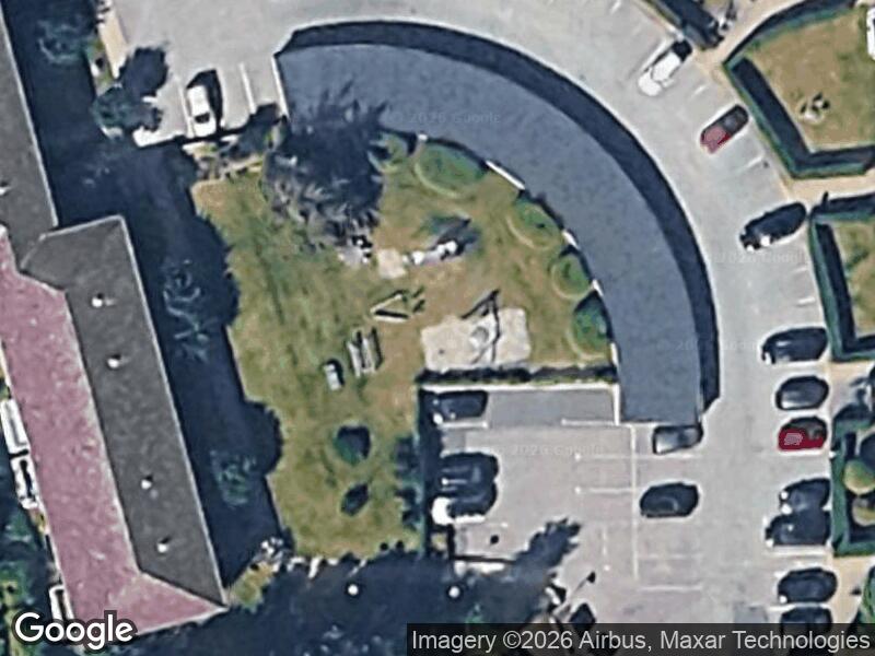 Satellitfoto af Legepladsen v. Møllebakken