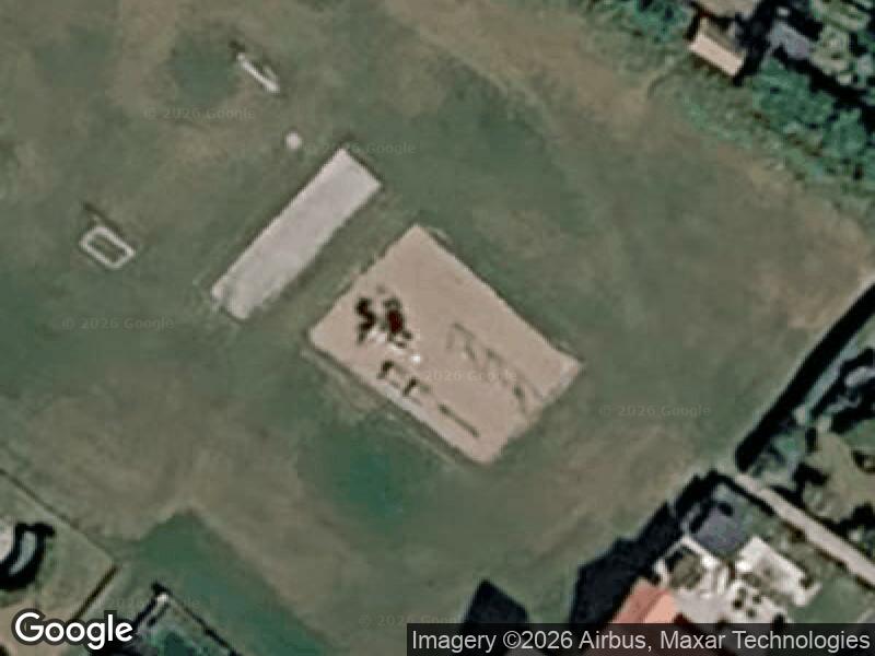 Satellitfoto af Legepladsen v. Strandvejen Mindegården