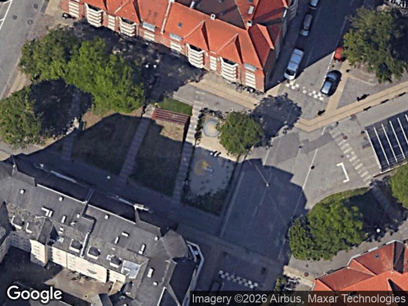 Satellitfoto af Legepladsen v. Under Elmene