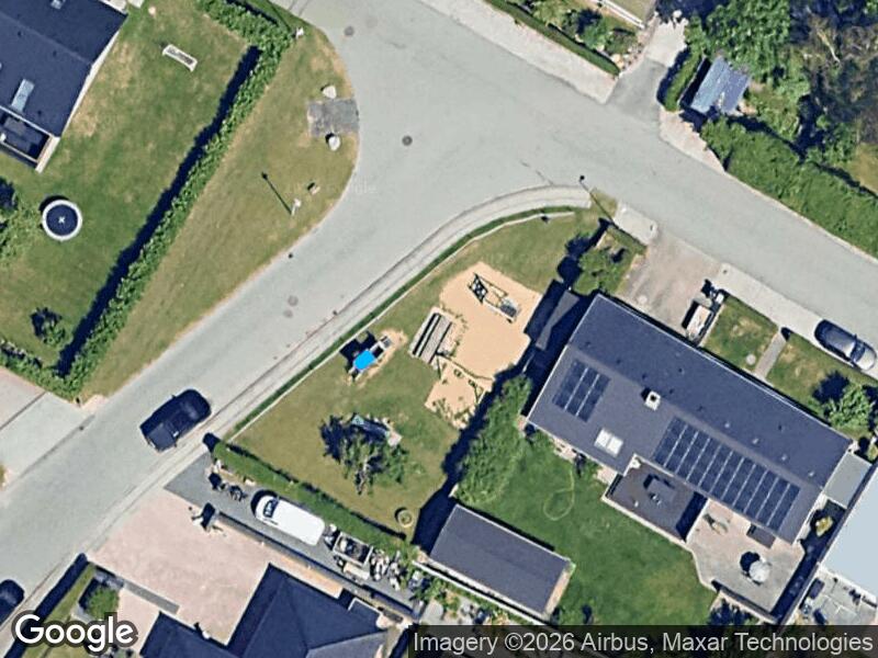 Satellitfoto af Legepladsen v. Langvad