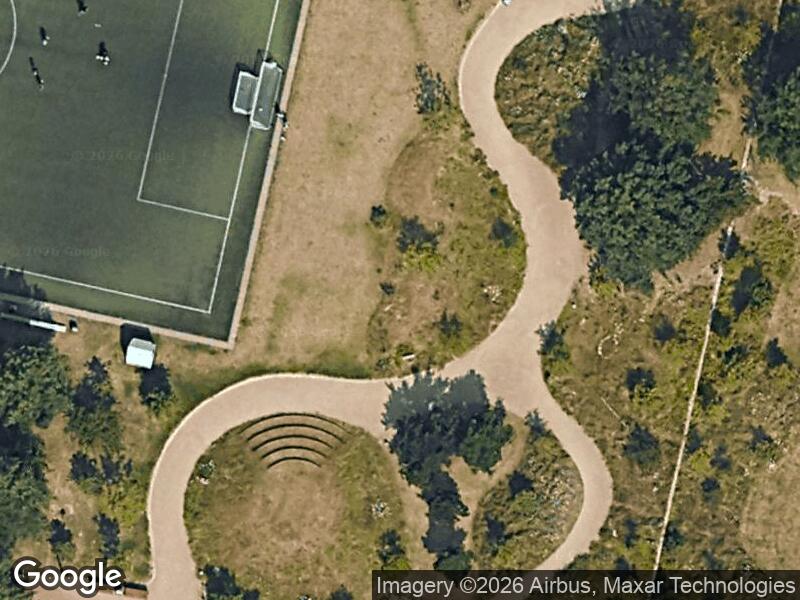 Satellitfoto af Legepladsen i byparken