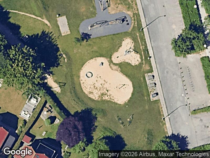 Satellitfoto af Legepladsen i Bolbro Bevægelsespark