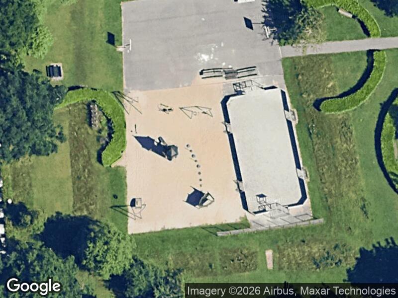 Satellitfoto af Legepladsen v. Fuglebakkevej